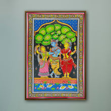 Load image into Gallery viewer, “Krishna Leela” Authentic Hand-Painted Pattachitra Wall Art
