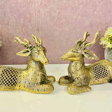 Load image into Gallery viewer, Brass metal dokra deer couple
