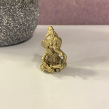 Load image into Gallery viewer, Brass dhokra metal ganesha
